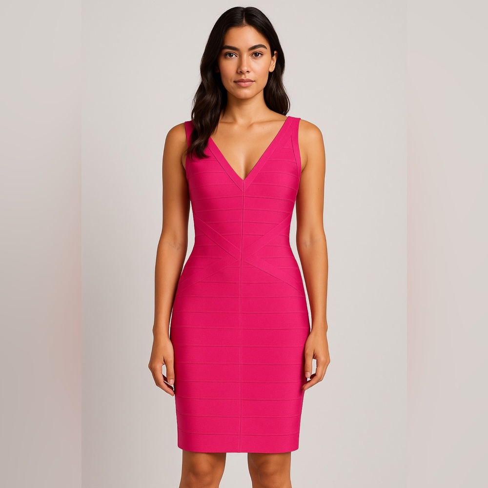 NWT-Kensie Gorgeous Bandage Dress Hot Pink‎ Size 0